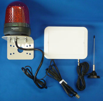 パトランプ付き特定小電力無線中継機