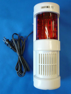 LEDフラッシュブザー付き無線警報機